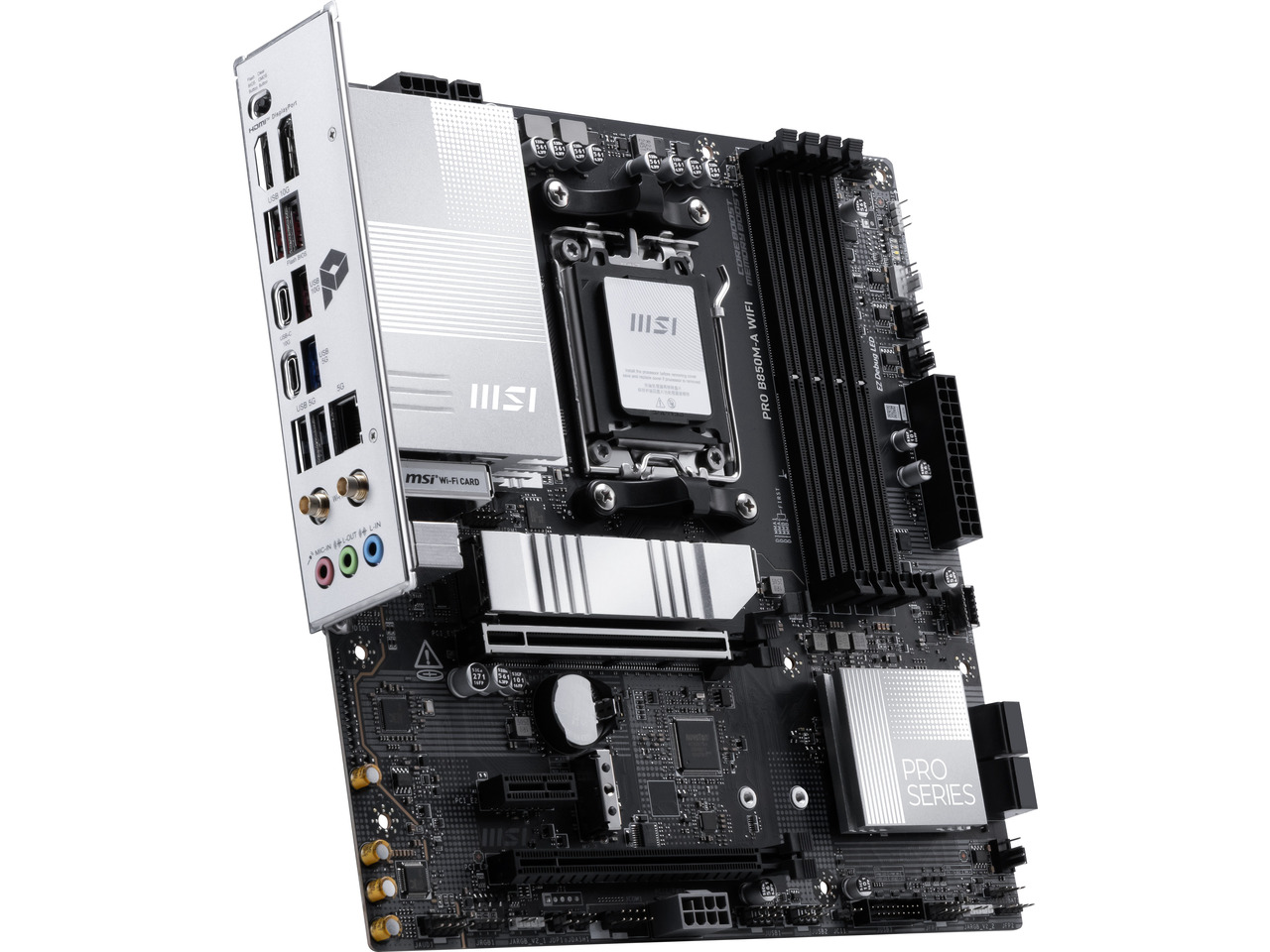 MSI PRO B850M-A WIFI AM5 , Wi- - Am5 Micro Atx Pcie 5.0 Motherboard ulasan dan harga