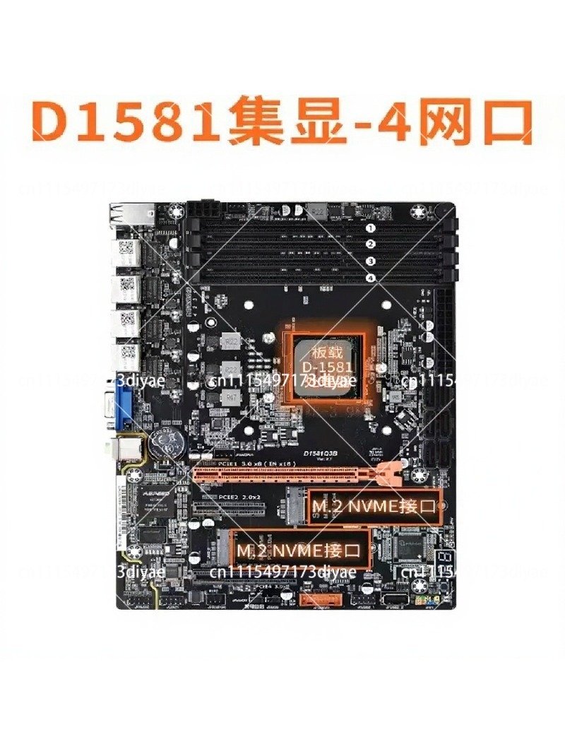 NAS Motherboard Dual 2.5G LAN  - Mini Itx Dual 2.5G Nas Motherboard ulasan dan harga
